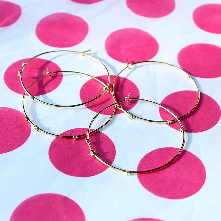 Twilight Hoops - Small for wholesale by bluma project