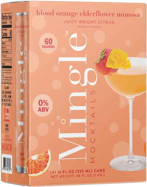 Hudson Meat Company - Wholesale Non-Alcoholic Aperitif/Mocktail - MOCKTAIL MIMOSA B ORANGE ELDR     -     MINGLE0