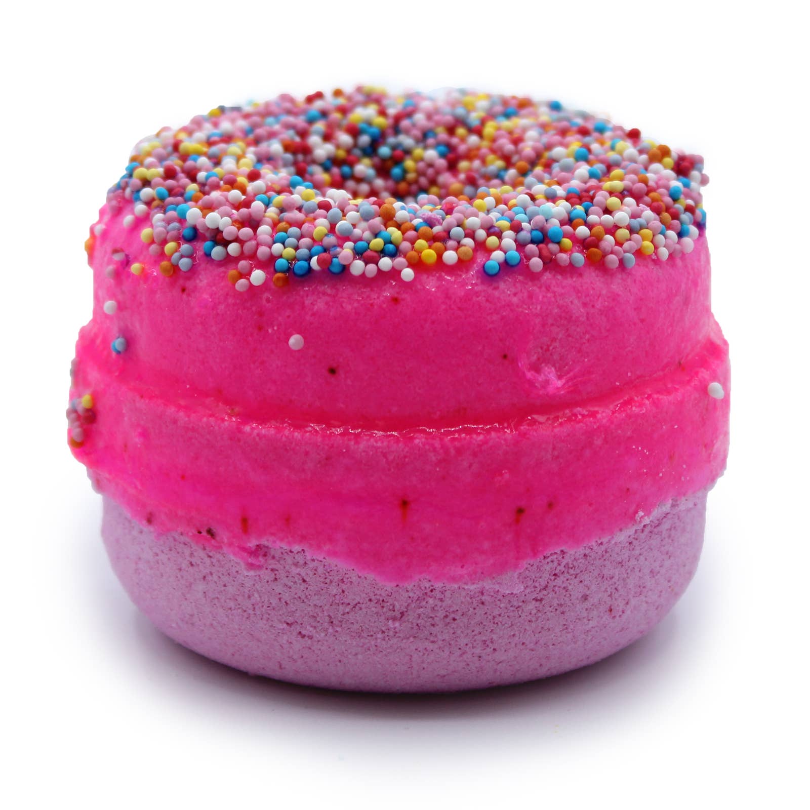 AW Aromatics Limited – wholesale Bath bomb/fizz – Raspberry Bath Donut 180g - White Label2