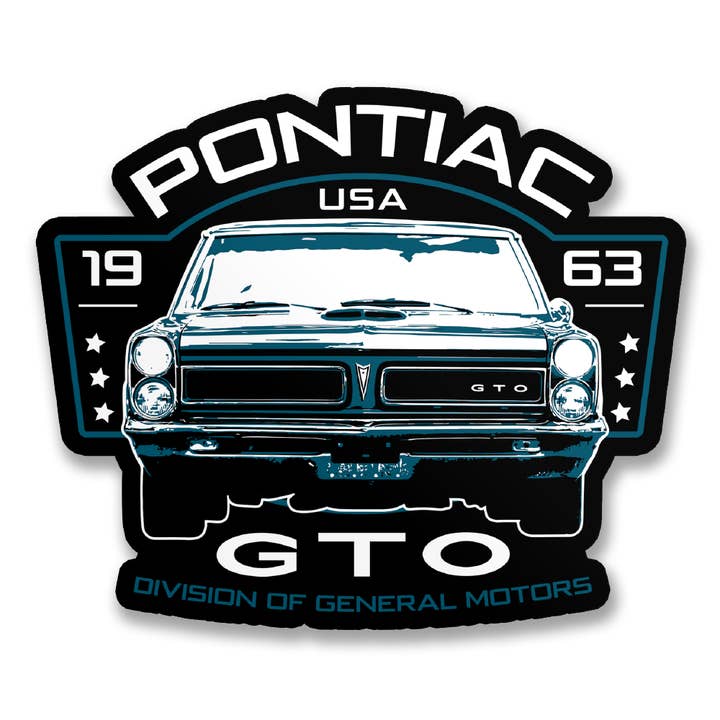 Adesivo Pontiac GTO per la vendita all'ingrosso da parte di Hybris Production AB