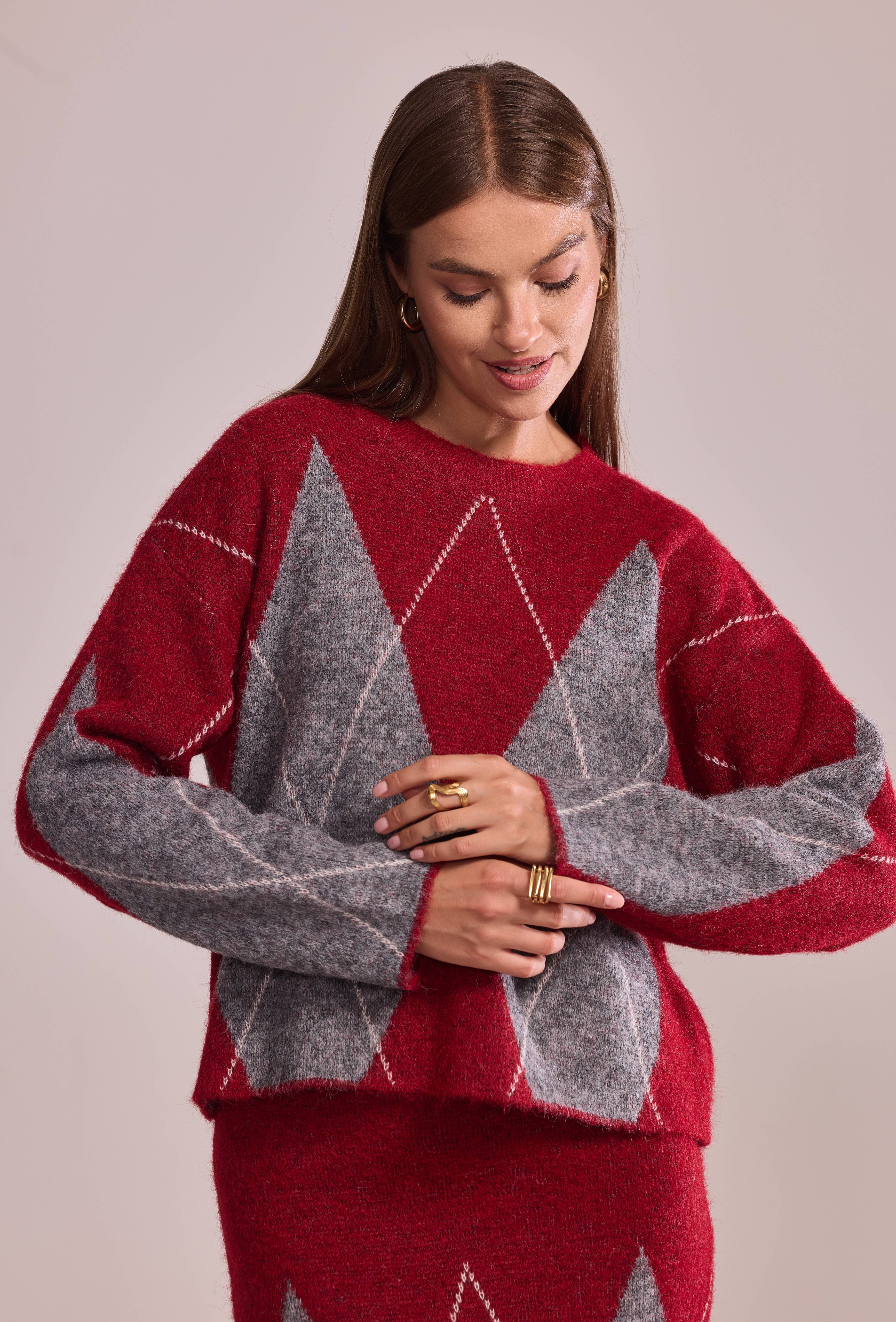 Cherry Paris - Wholesale Top & Skirt Set - Women's - Zita Set - IY257003