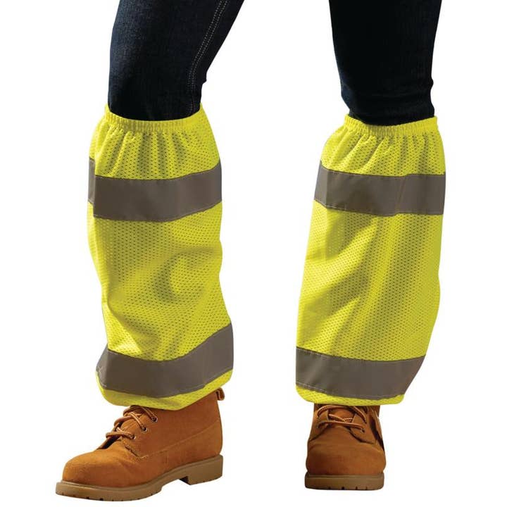 Guêtre de jambe haute visibilité, jaune pour la vente par Hyperkewl / Miracool Occunomix