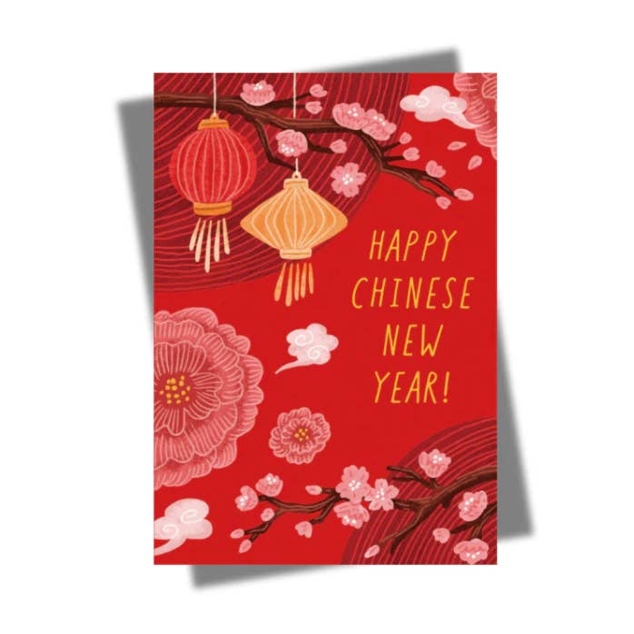 The Lion Rock Press - Wholesale New Year's Card - GREETING CARD: Happy Chinese New Year0