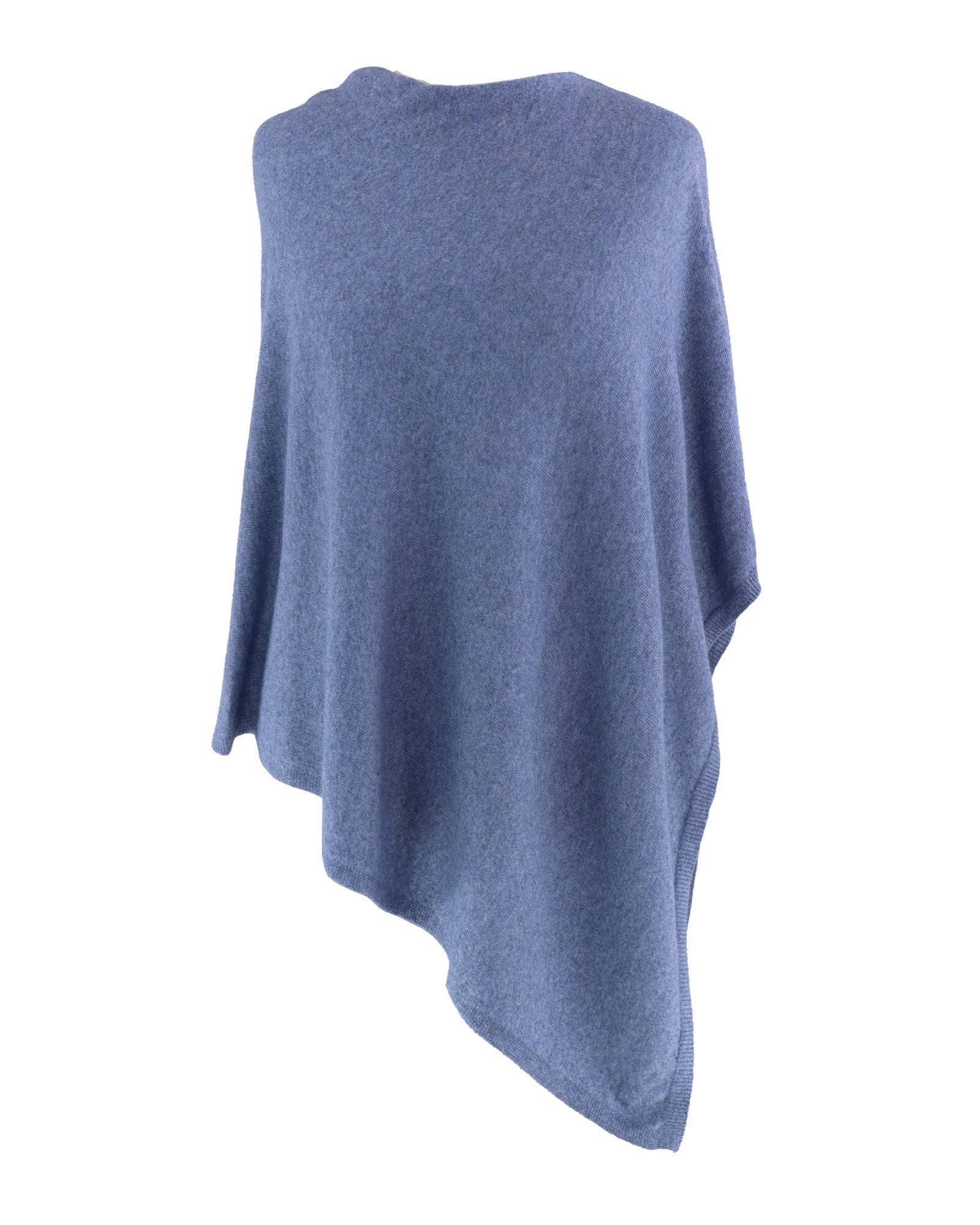 Cadenza Italy Ltd - Vente Poncho – femme - Poncho classique en mélange de cachemire33
