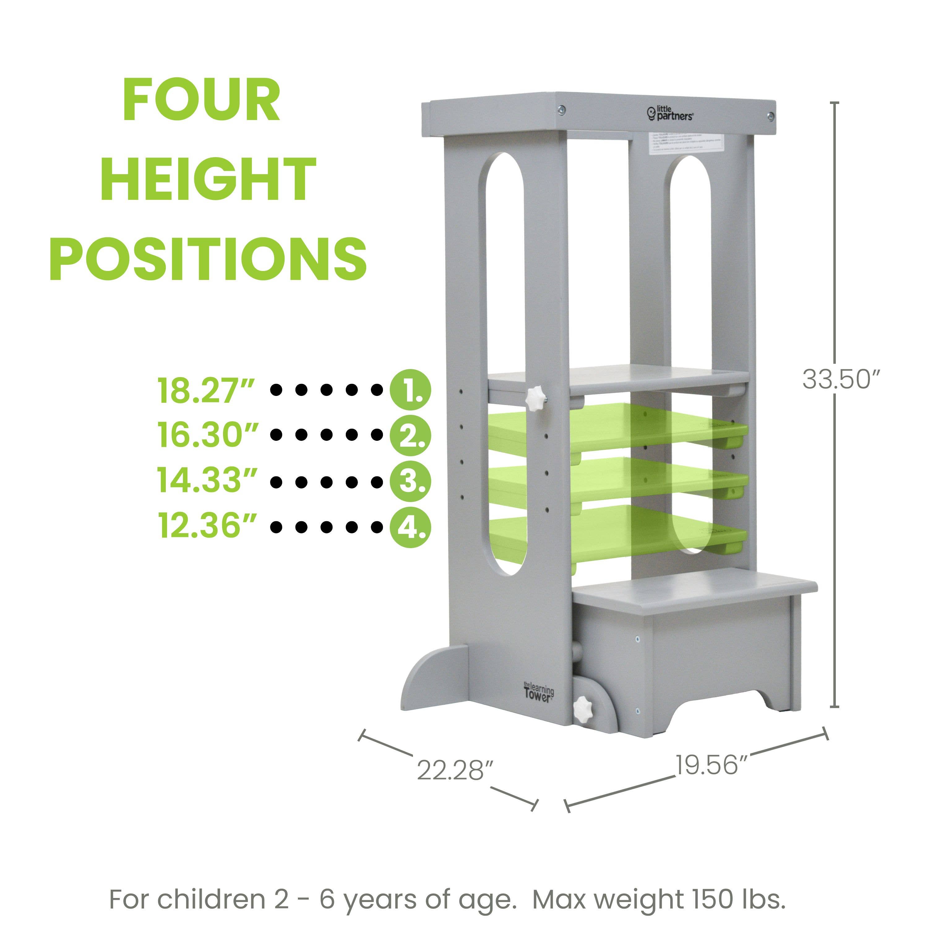 Little Partners - Wholesale Wood Toy - Kids - Explore 'N Store® Learning Tower® Toddler Tower10