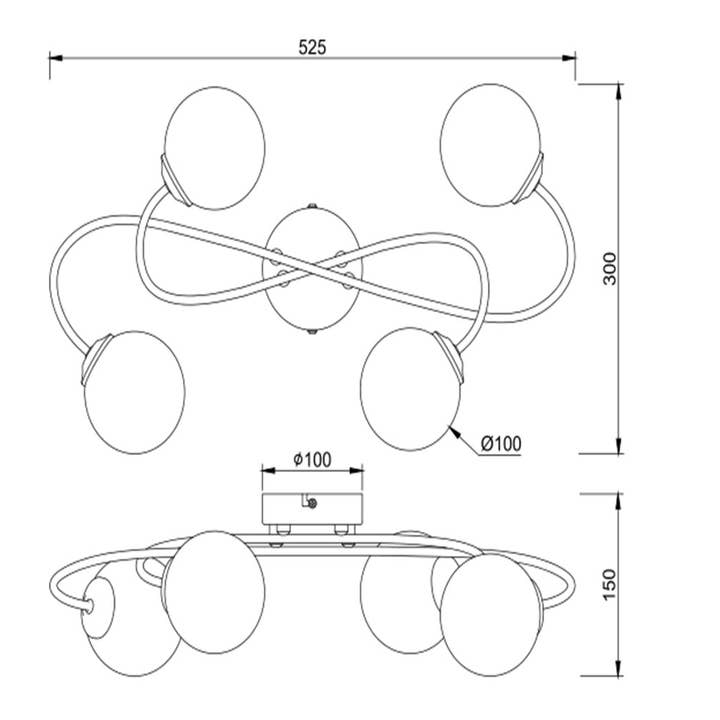 Mabel Satin Brass Table Lamp, Floor Lamp or Ceiling Light in white opaque glass ball finish for wholesale by K LIVING
