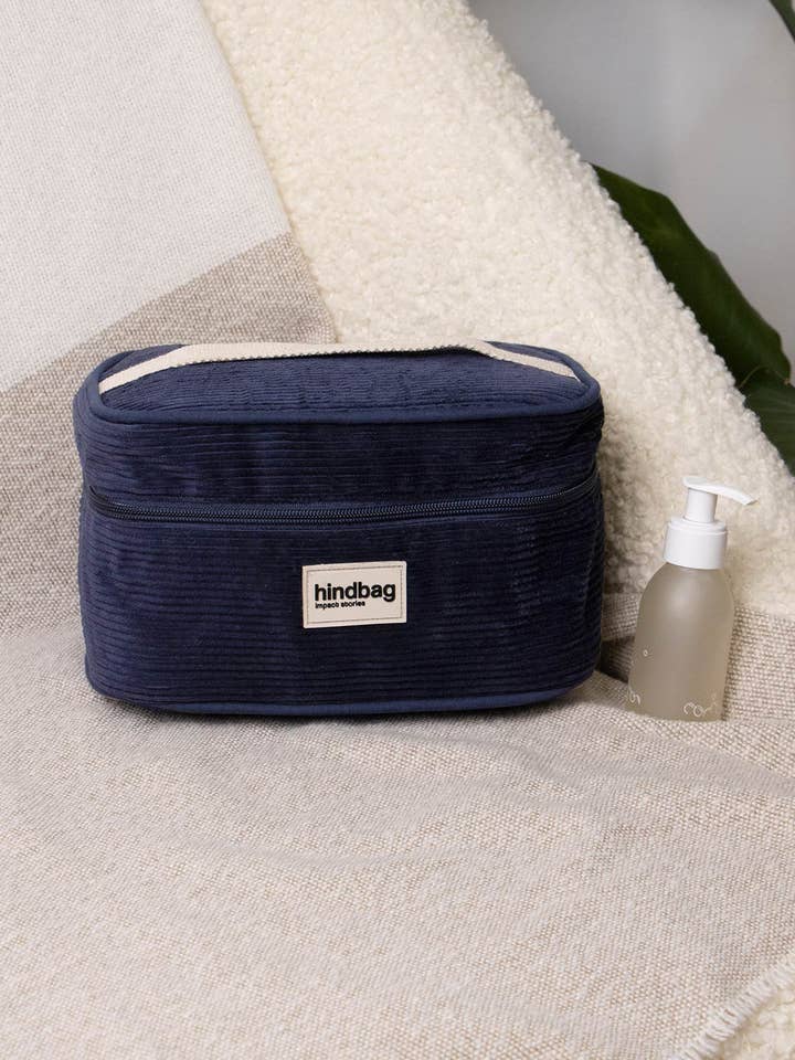 Forfængelighed Gaspard Velours Marine for engroshandel hos Hindbag