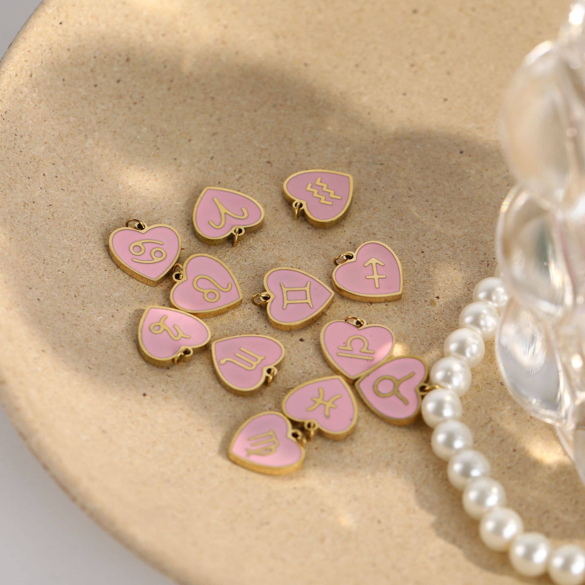 Gypsy Soul - Wholesale Beaded/Pearl Necklace -  St. Valentine's Zodiac Pearl Necklaces - 12 Pcs6