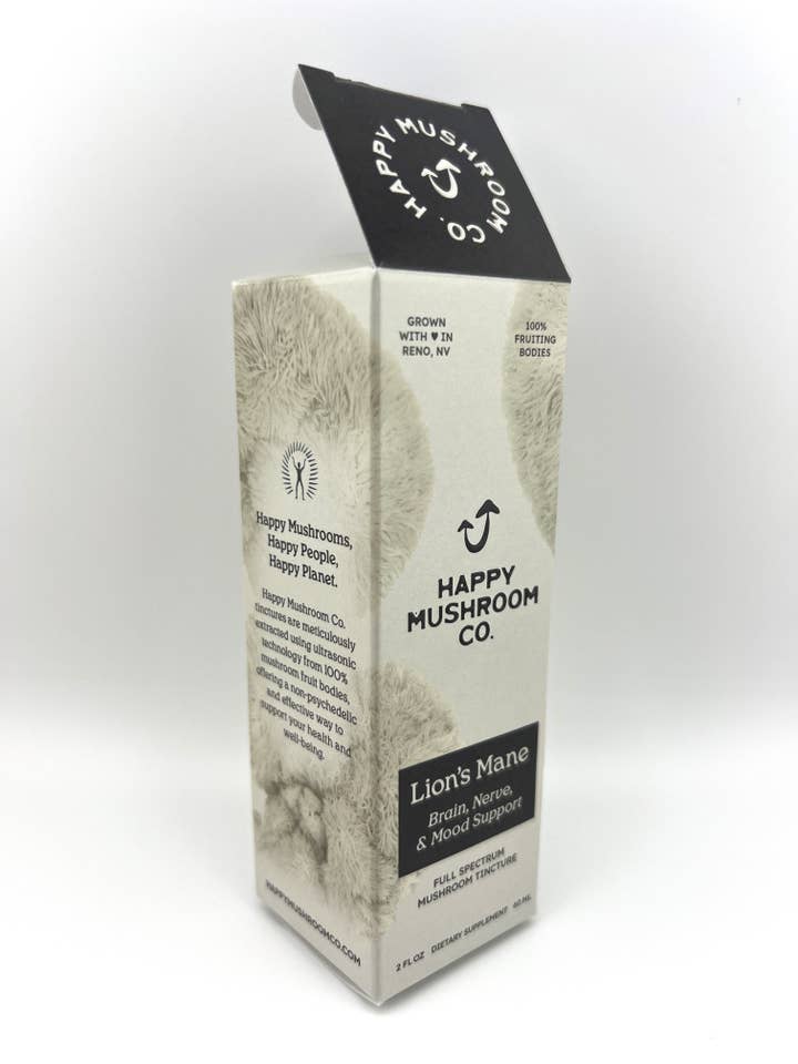 Lion’s Mane Tincture for wholesale by Happy Mushroom Co.