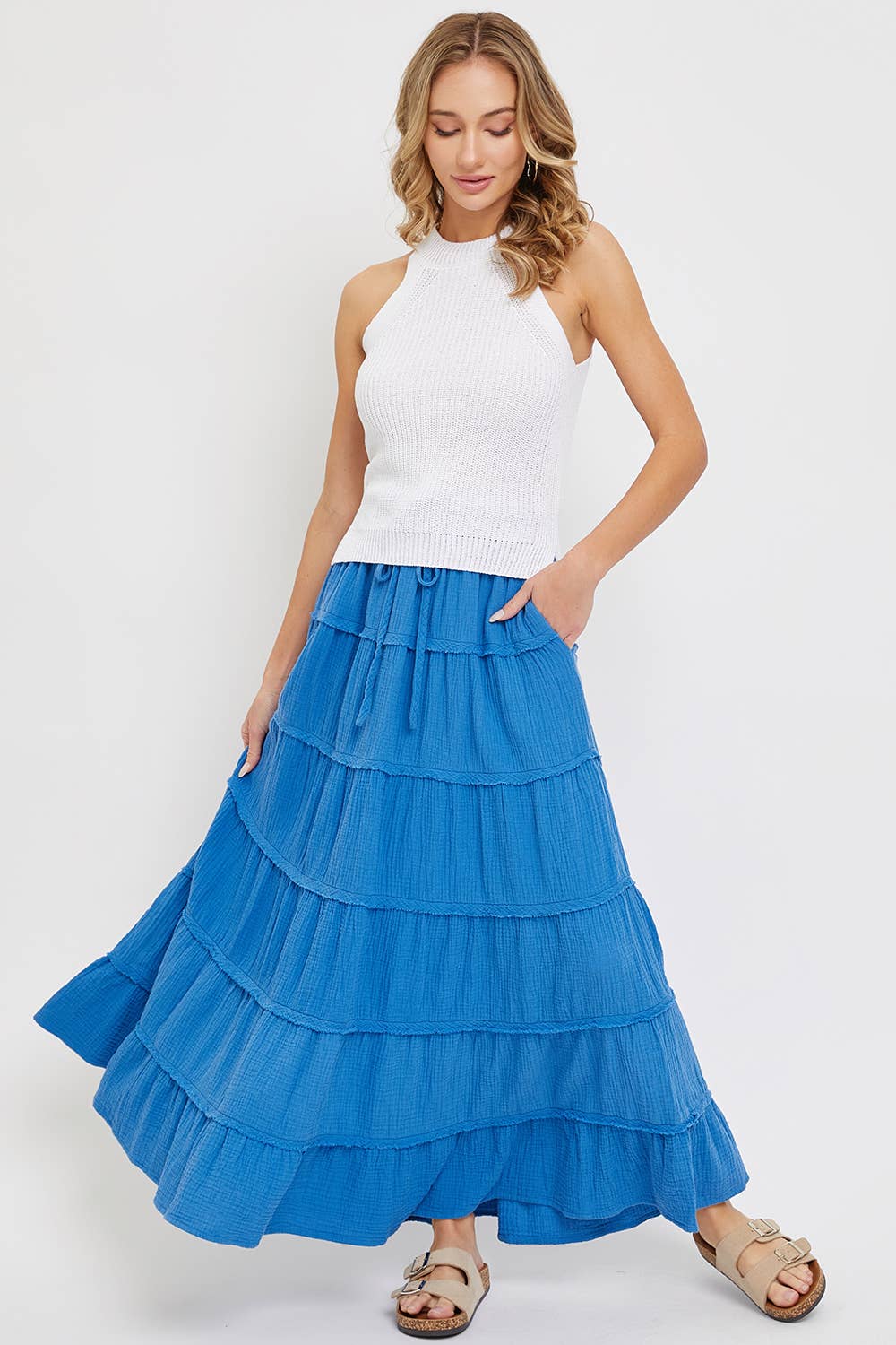 Sweet Lovely by Jen – wholesale Knit top – Women's – CASUAL SIDE SLIT RIB KNIT TOP31