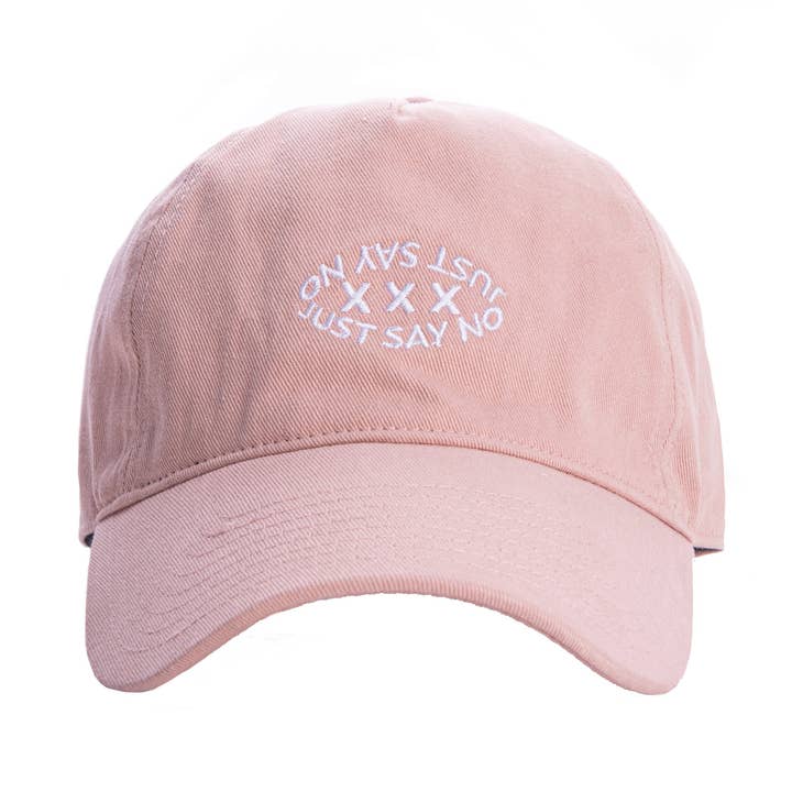 Logo Dad Hat - Mauve for wholesale by jxstsayno