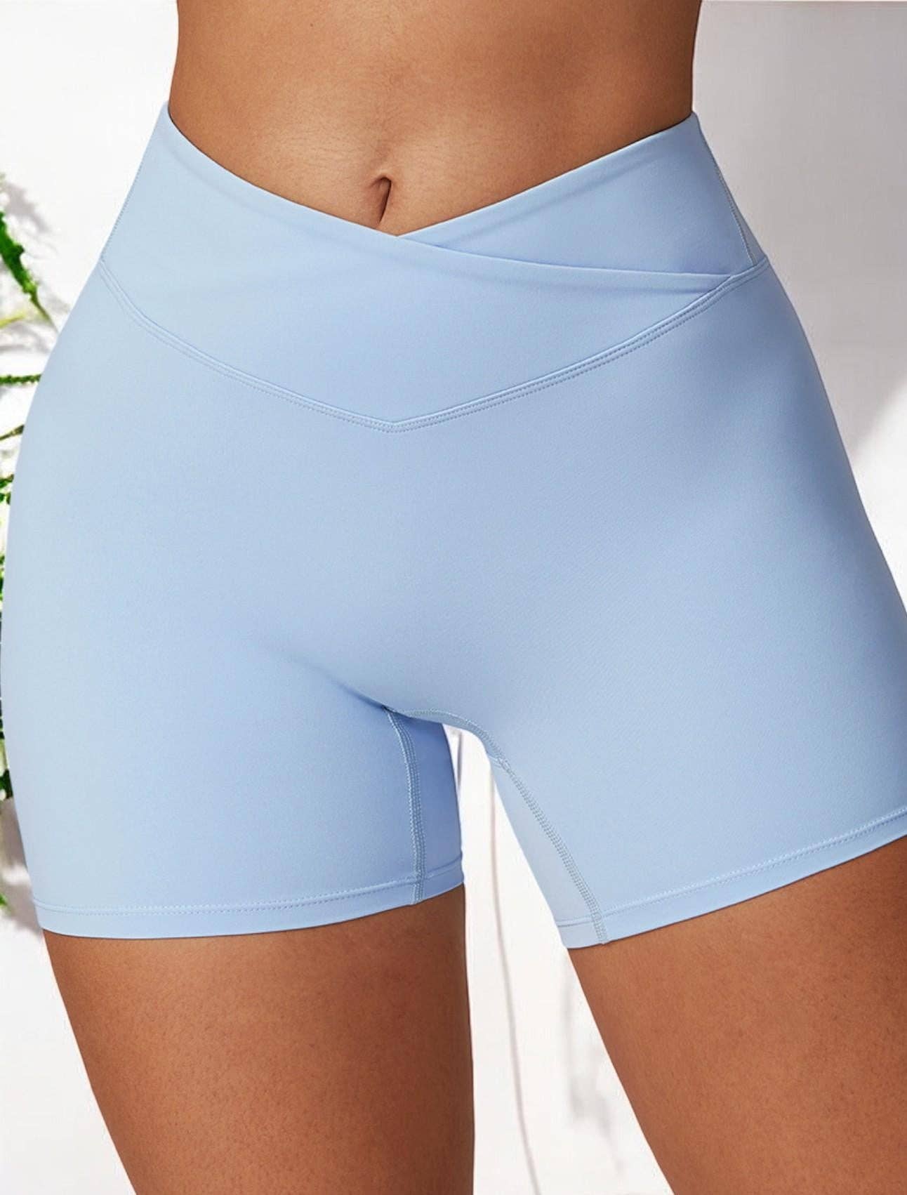 Active by Anna-Kaci - Vendita all'ingrosso Pantaloncini sportivi - Donna - Shorts sportivi modellanti senza cuciture a vita alta13