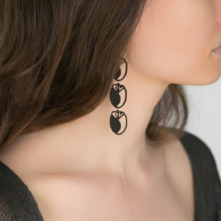 Valona - Wholesale Dangle Earrings - Tulip 3 earrings4