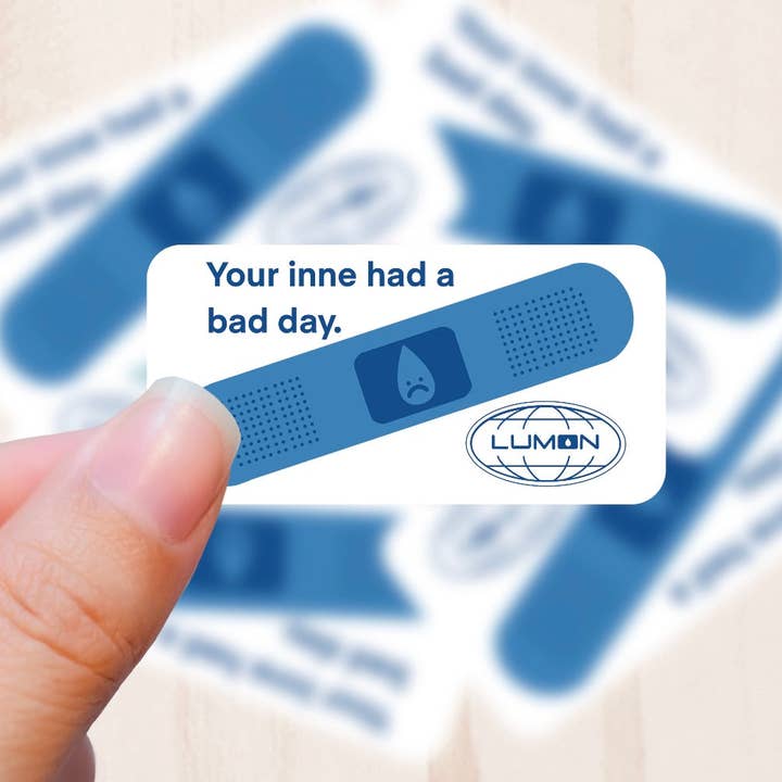 Mauvaise journée (inspiré par Severance), Autocollant en vinyle pour la vente par Graceful Darkness, LLC