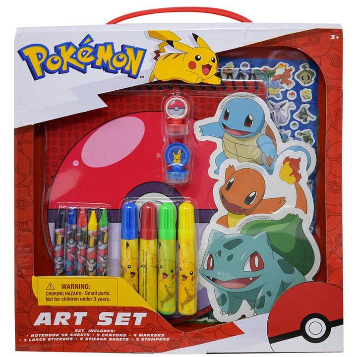 Pokemon konstset i låda för wholesale av Deluxe Import Trading