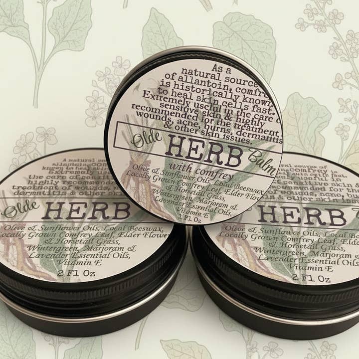 Old Herb Balm with Comfrey for wholesale by Smittys Little Farm
