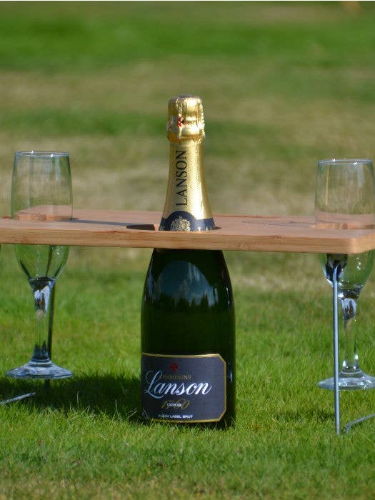 Three Rivers Foldaway Wine Table for wholesale by Navigate Ltd