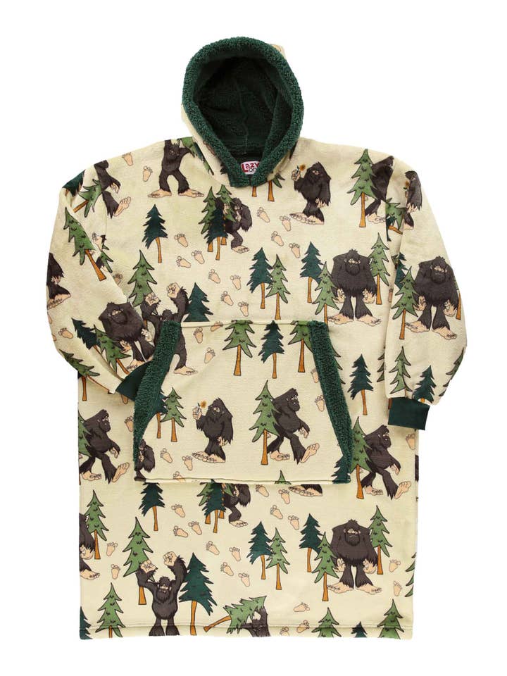 Lazy One - Wholesale Hoodie - Unisex - Sasquatch Blanket Hoodie