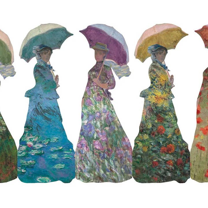 Today is Art Day - Wholesale Bookmark - Bookmarks Monet "Woman with a Parasol" by Mon Petit Art1