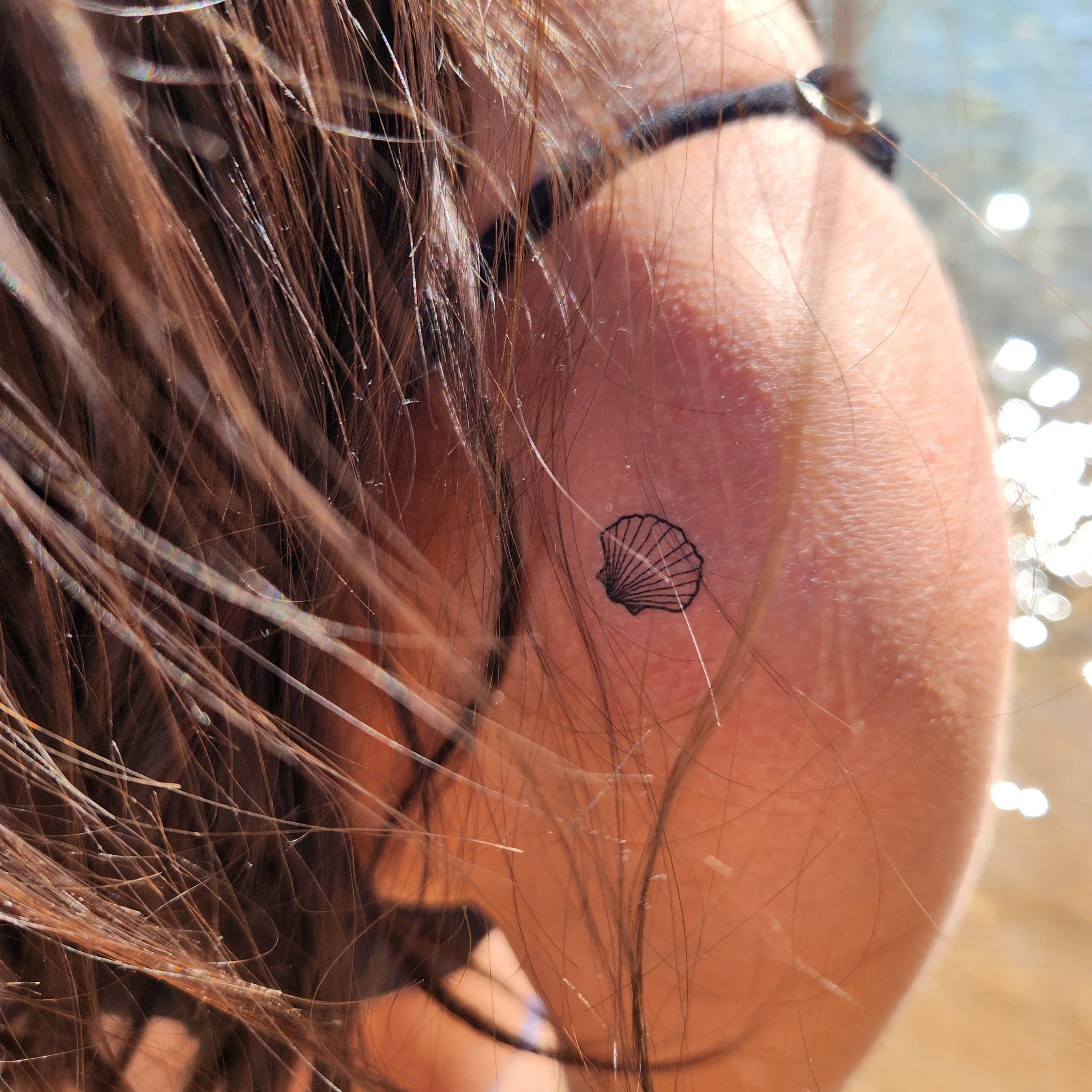 encredelicate - Wholesale Temporary Tattoo - Shell temporary tattoo (set of 6)1