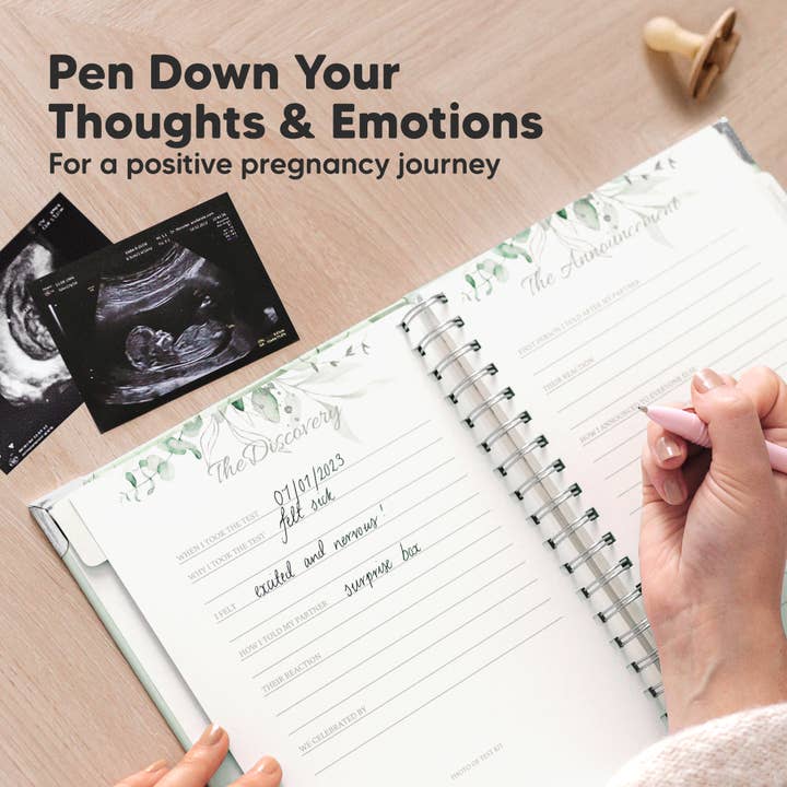 KeaBabies - Wholesale Diary – Maternity - KeaBabies Inspire Pregnancy Journal (Sage)4