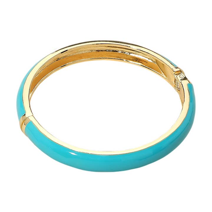 Sensibling Corp. - Wholesale Bangle Bracelet - Enamel Hinged Bangle Bracelet
1