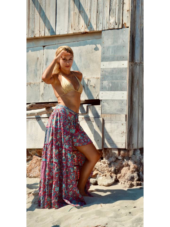 Arena Formentera - Wholesale Skirt – Women’s - Asymmetrical Skirt New Sarie – Fluidity and Bohemian Style22