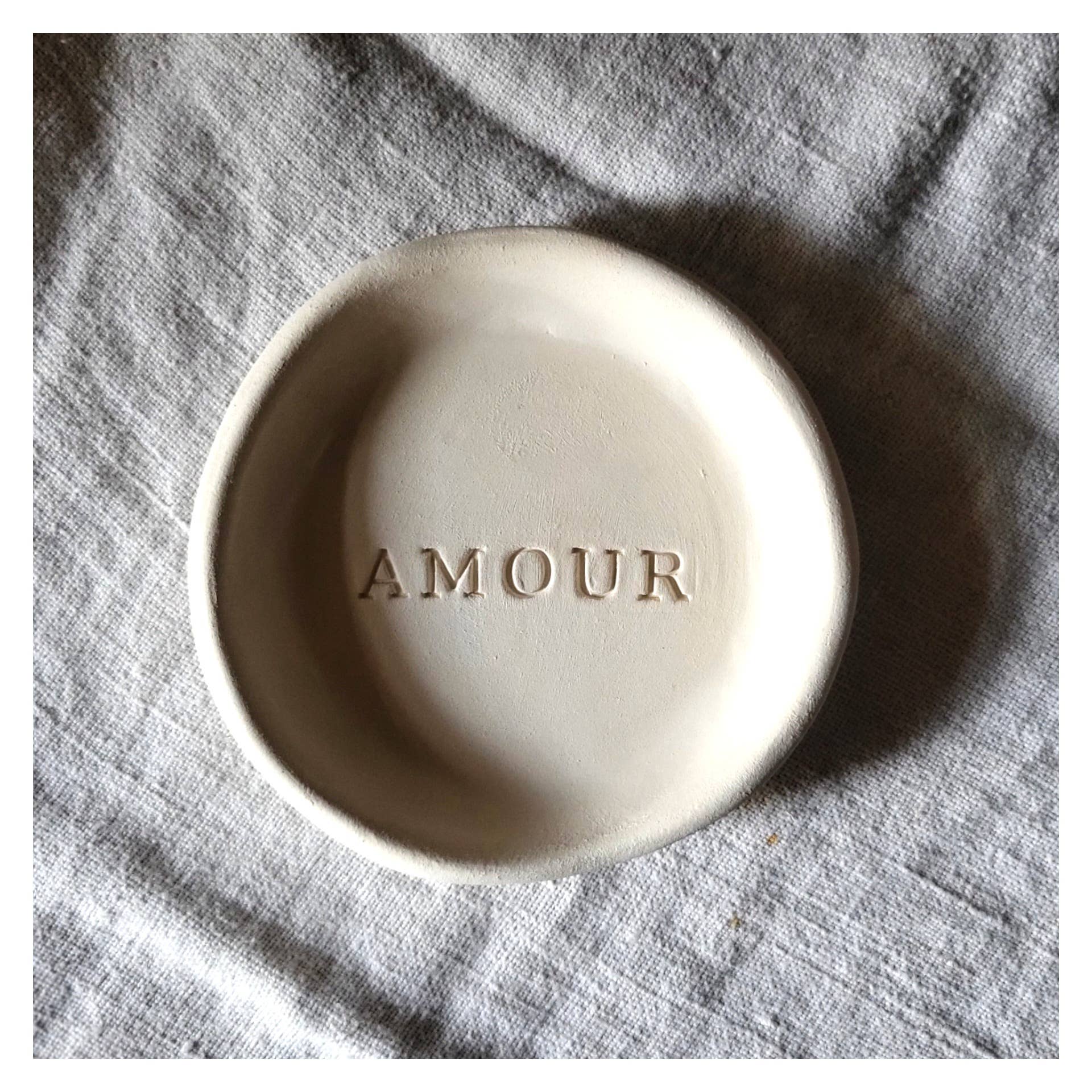 lpdv ceramics - Vente Boîte/rangement à bijoux - Coupelle céramique AMOUR