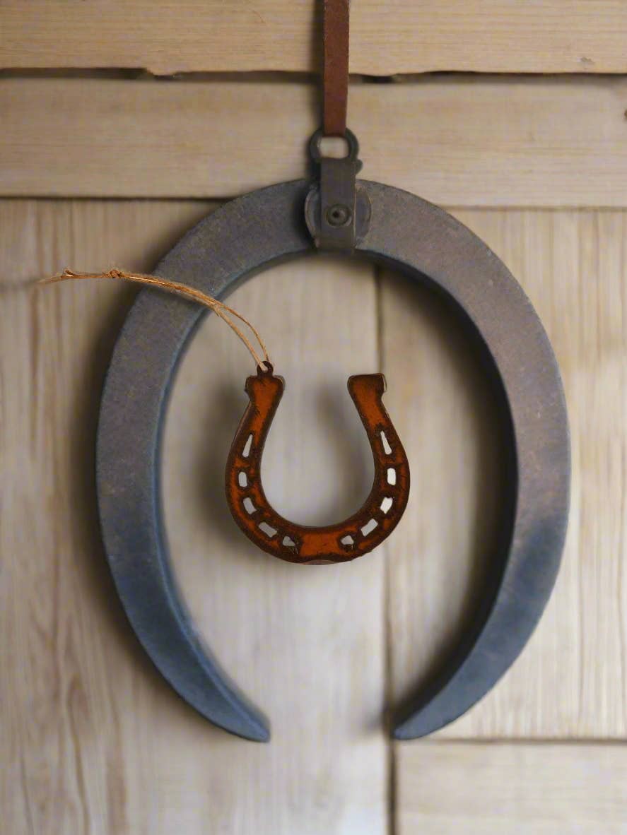 Horseshoe Western Ornament for wholesale by Universal Ironworks USA
