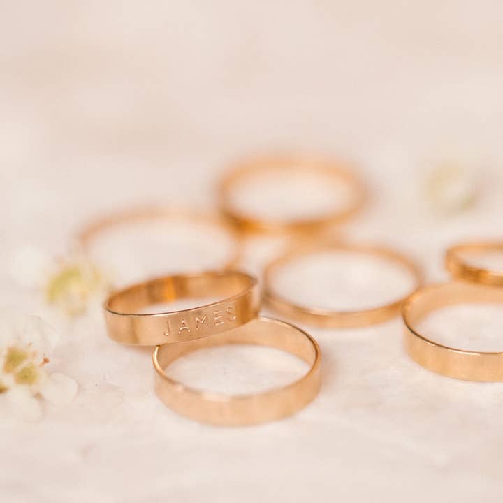 Made By Mary – wholesale Band/Stackad Ring – Amara Anpassad Ring