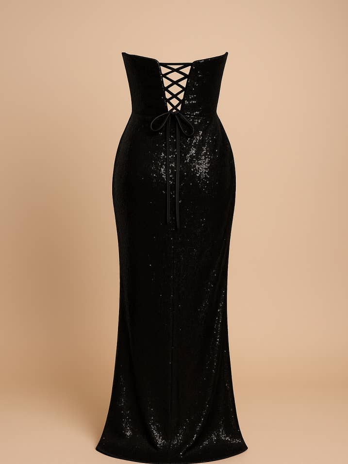 Eva & Lola - Epsilonn - Wholesale Gown - Women's - HM2511 - Long dress with an elegant and sophisticated style1