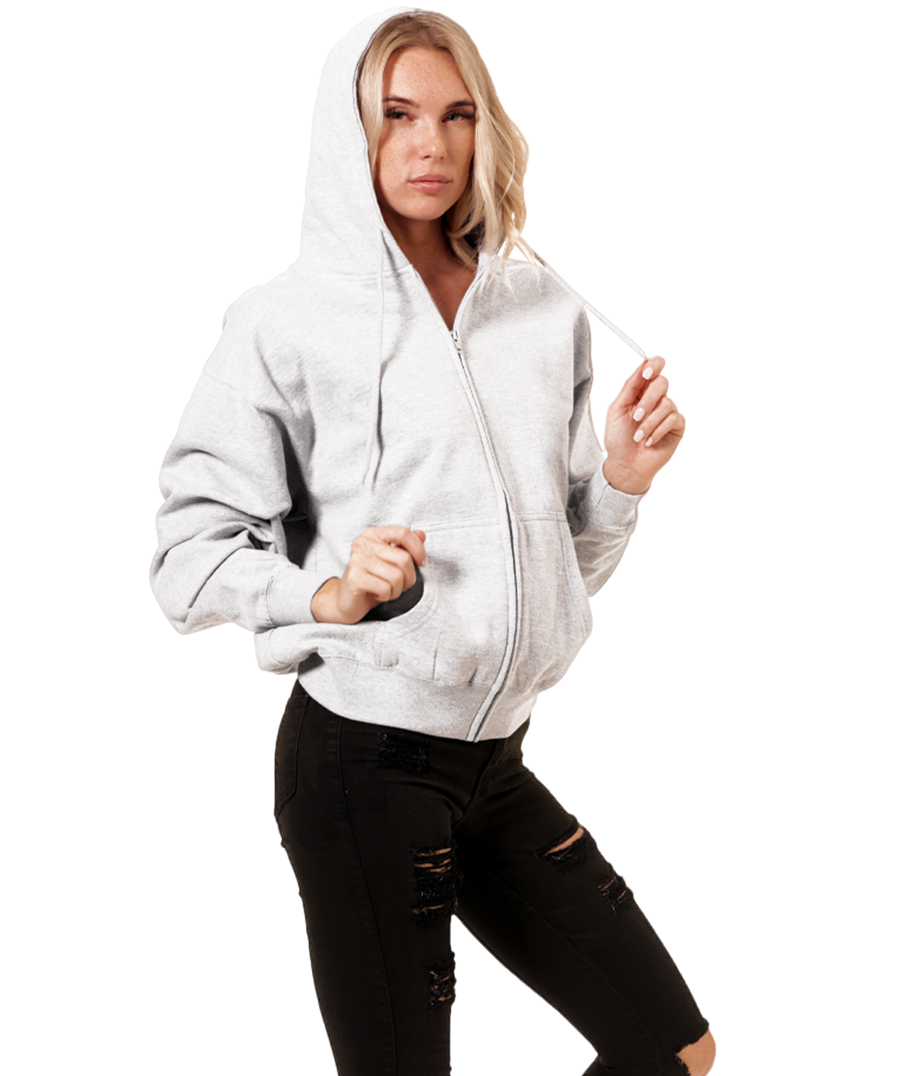 U.S. Apparel - Wholesale Hoodie - Unisex - Adult Full Zip Hood14