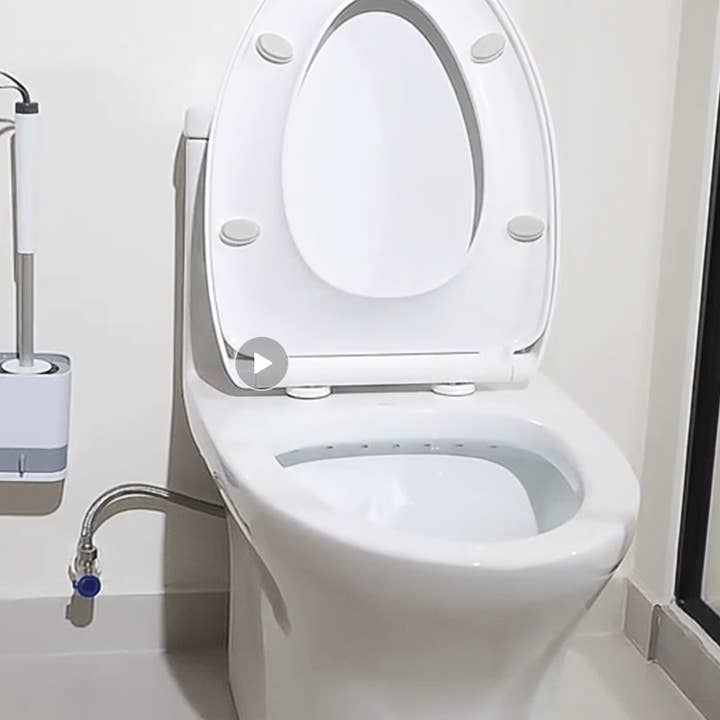 Alpha Wholesale - Wholesale Toilet Bowl Brush - Toilet Brush with Holder – Compact Toilet Bowl Cleaner with Ventilated Stand – Deep Cleaning Bristles – Sleek, Space-Saving Bathroom Accessory5