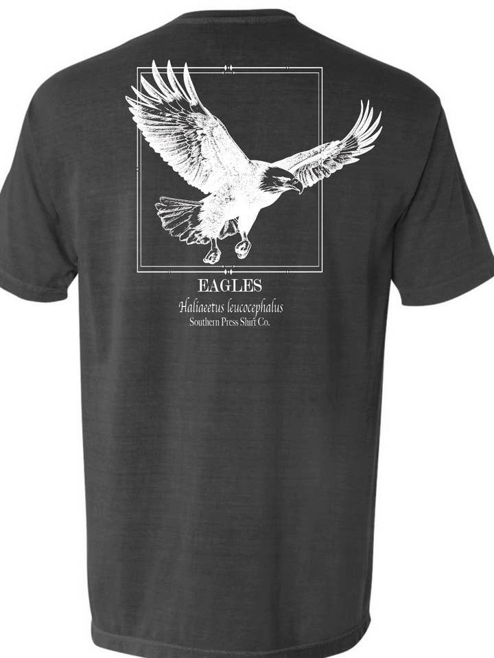 Eagle Comfort Color Shirt for wholesale by Southern Press Shirt Company