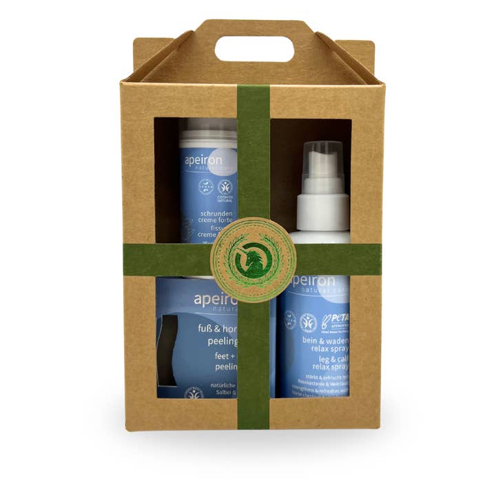 Spa Vivent - Wholesale Foot Cream - Apeiron Foot Care Set1