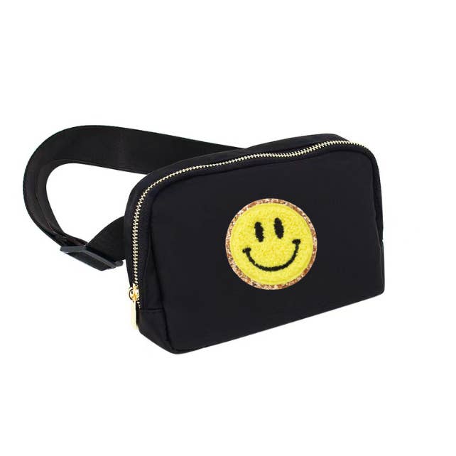 Mavi Bandz - Wholesale Belt Bag - Women's - Varsity Collection Black Fanny Waist Pack Belt Bag