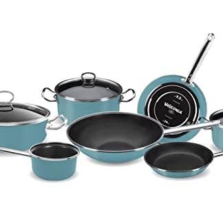 Vasconia Elegance 10-Pcs Nonstick Enamel Cookware Set for wholesale by Vasconia
