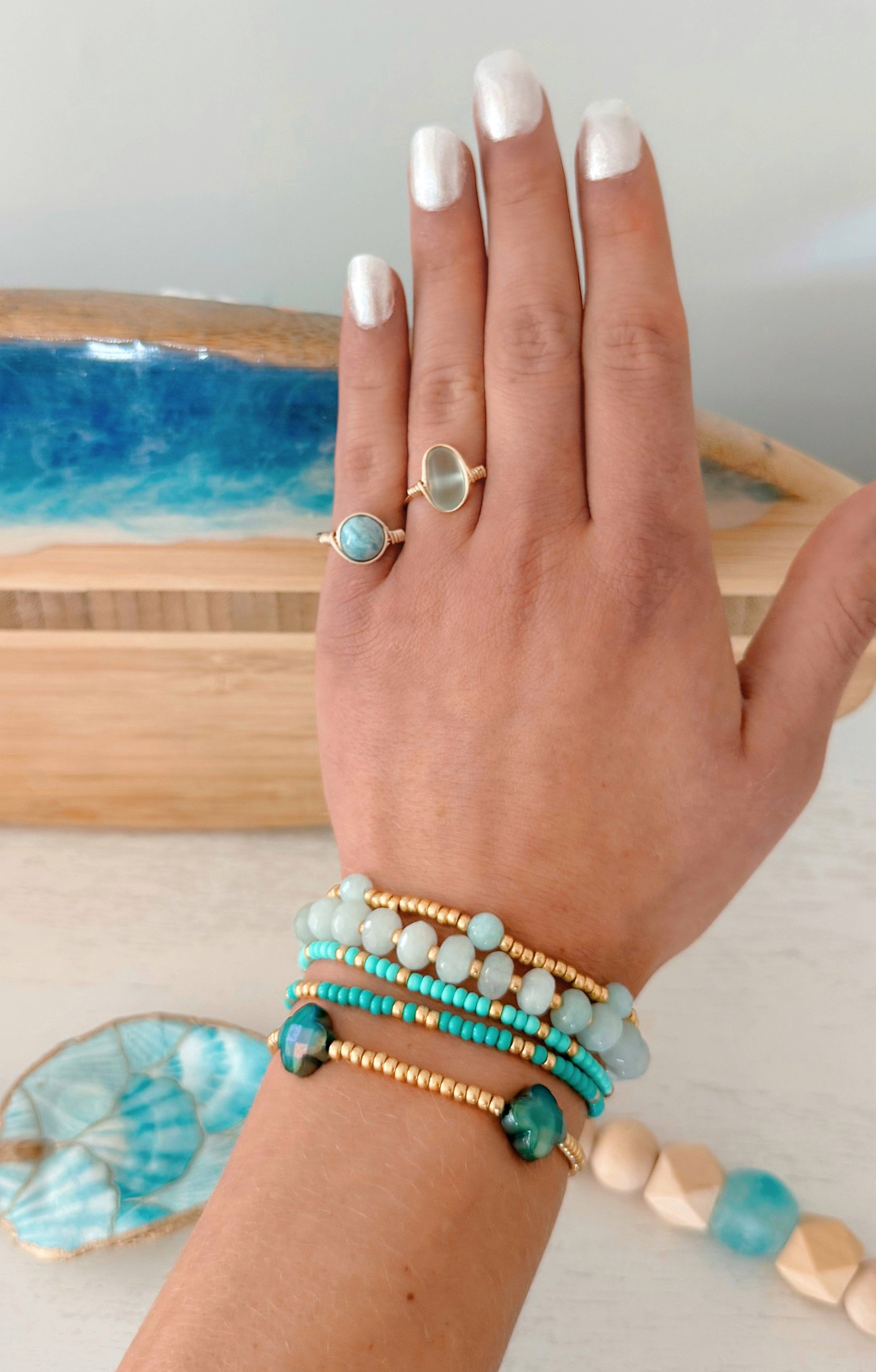 Salt & June - Wholesale Beaded Bracelet - Ocean Tides Bracelet2