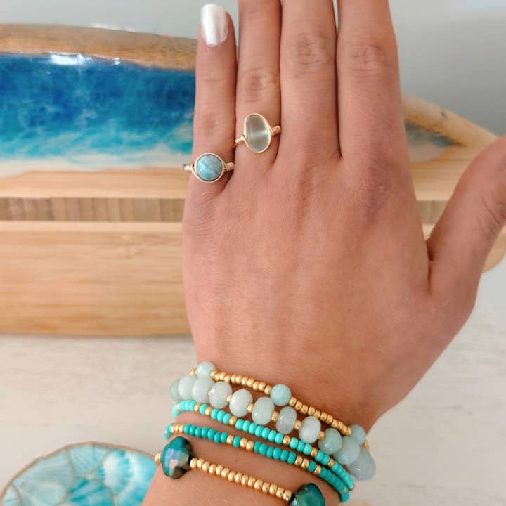 Salt & June - Wholesale Beaded Bracelet - Ocean Tides Bracelet2