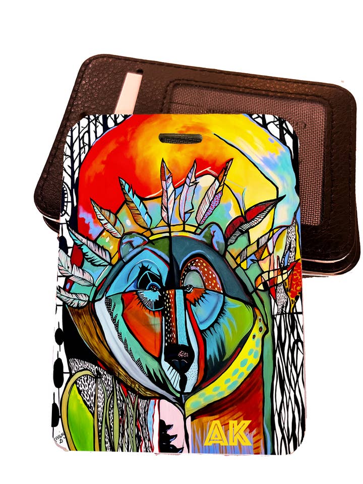 SPIRIT BEAR Luggage Tag for wholesale by Sevigny Studio