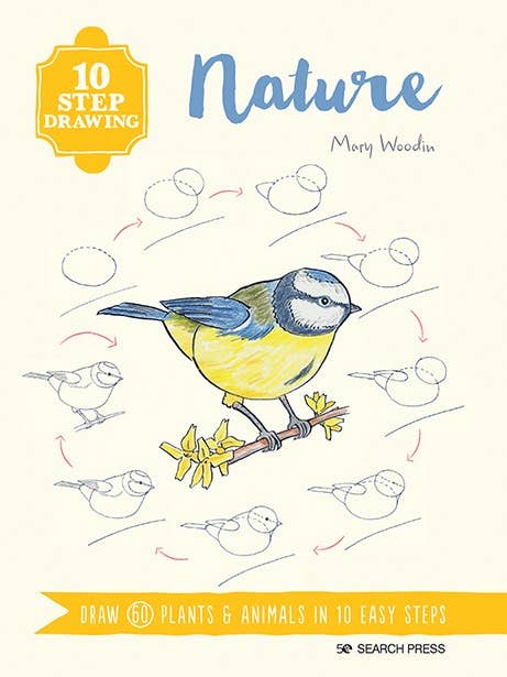 Dibujo en 10 pasos: Naturaleza para venta al por mayor de Search Press