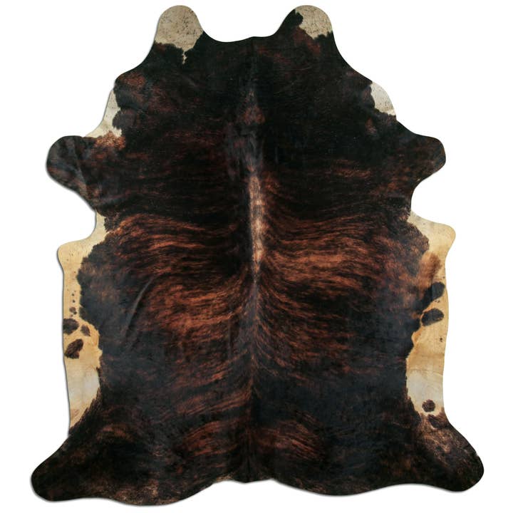 Koeienhuid tapijt - L240 x B210 cm - bruin zwart wit voor wholesale door Livarto UG (haftungsbeschränkt)