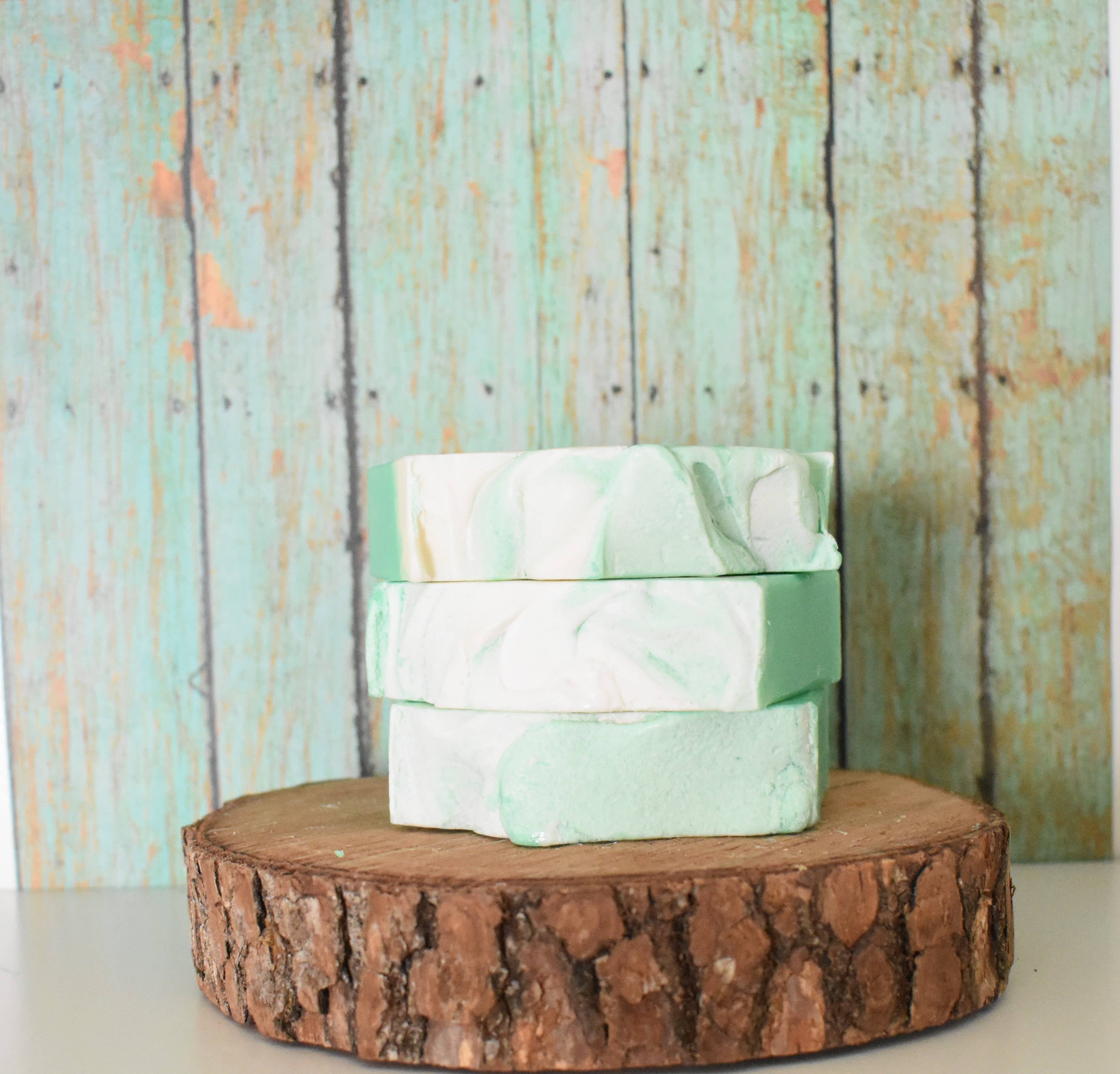 Nature's Love Product - Wholesale Bar Soap - Goat Milk Eucalyptus and Mint Soap2