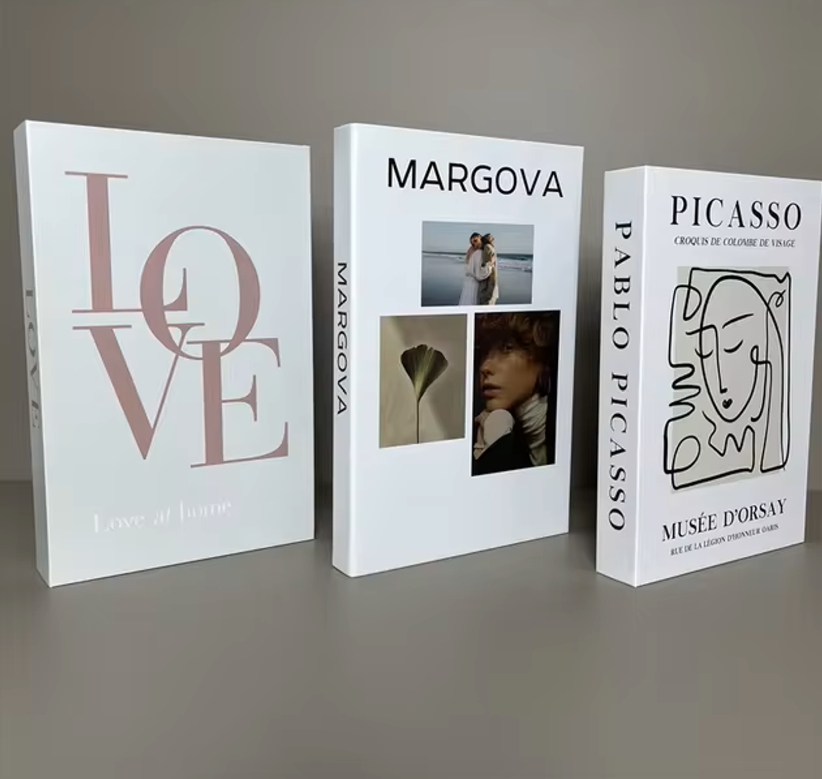 BlakOutlet - Wholesale Decorative Tabletop Object - 3pcs/Set  Fashionable Luxury Decoration Home Decor Books1