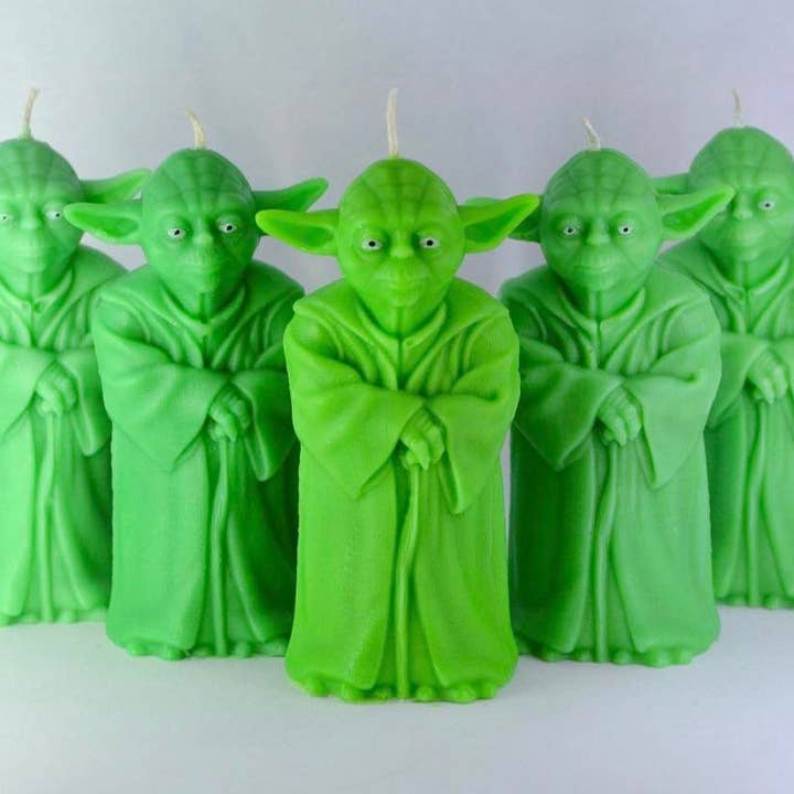 Green See description for colours Master Yoda Type for wholesale on Faire