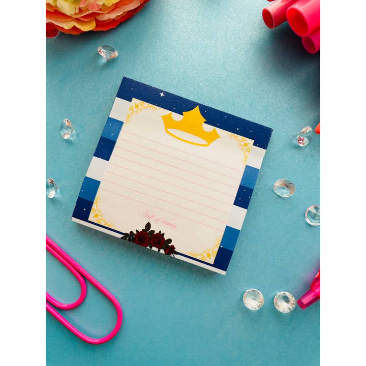 Light Bright Creations - Wholesale Sticky Notes - Princess Girly Cute Princess 3x3 Sticky Note