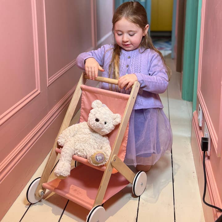 ThreadBear Design UK/EU – wholesale Doll pram – Kids – Mentari Baby Doll Stroller3