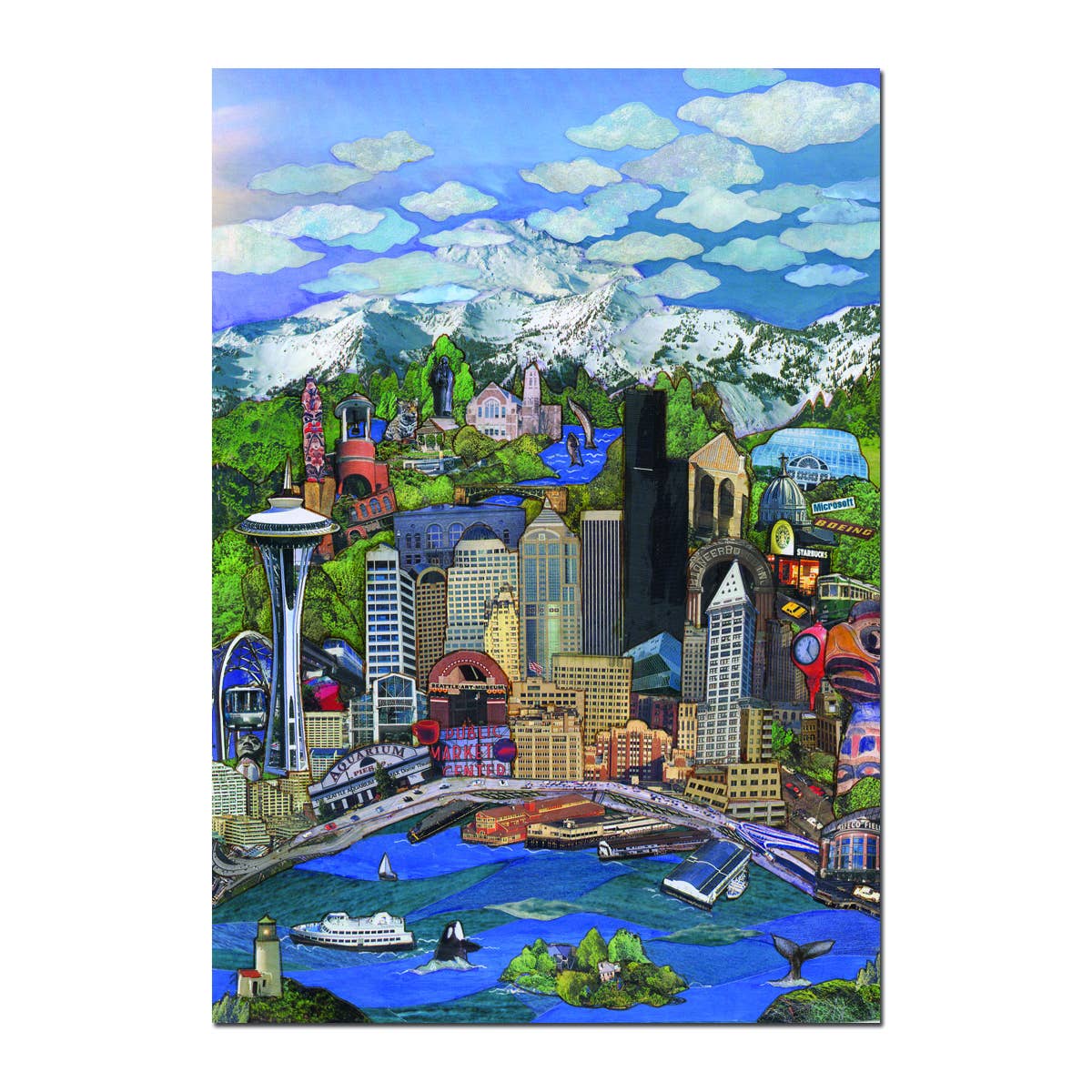 Allport Editions - Vendita all'ingrosso Set di cartoleria/cancelleria - Cityscape Cards: vedi tutte le 12 città!9