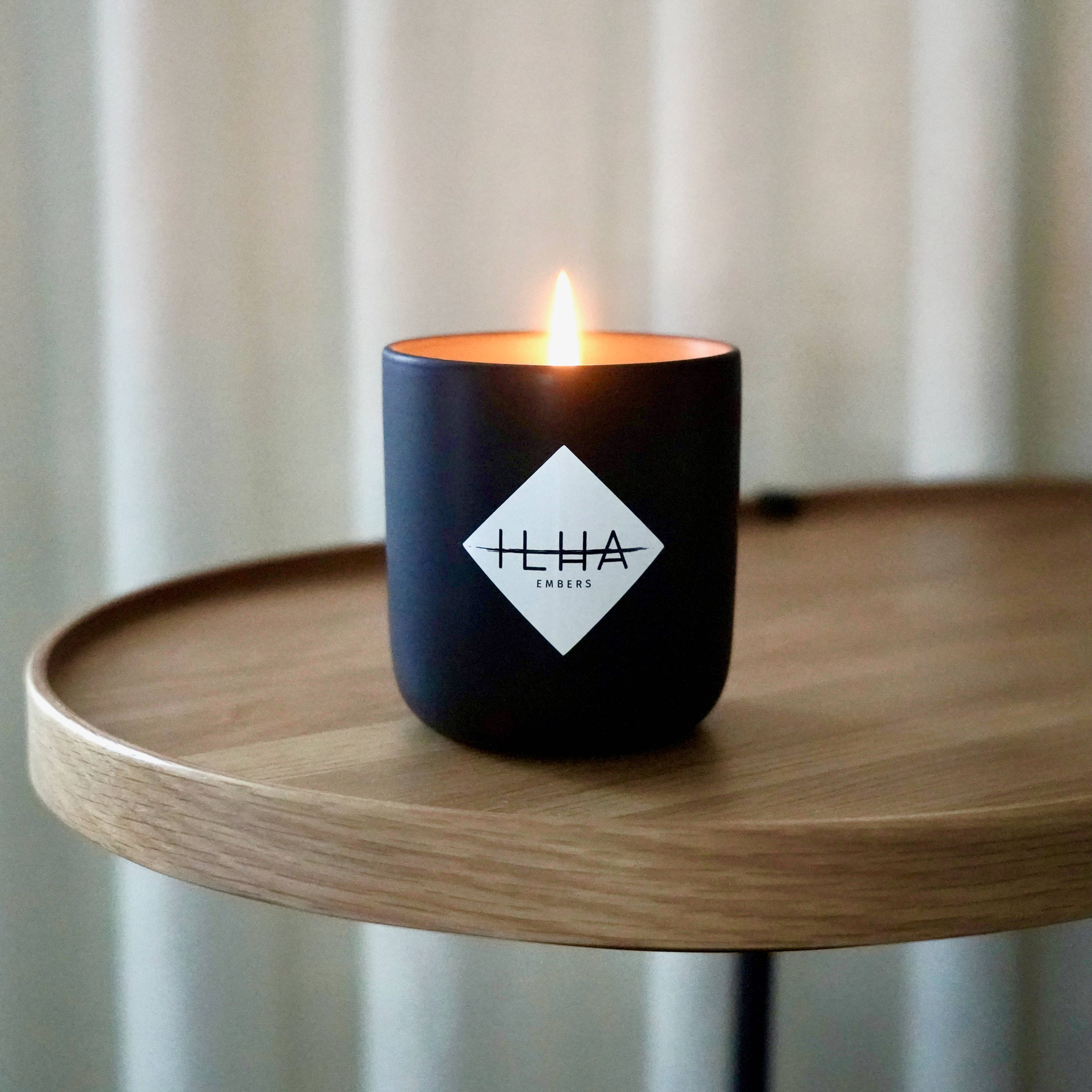 ILHA Candles - Wholesale Jar/Filled Candle - Embers (Winter / Holiday Collection)