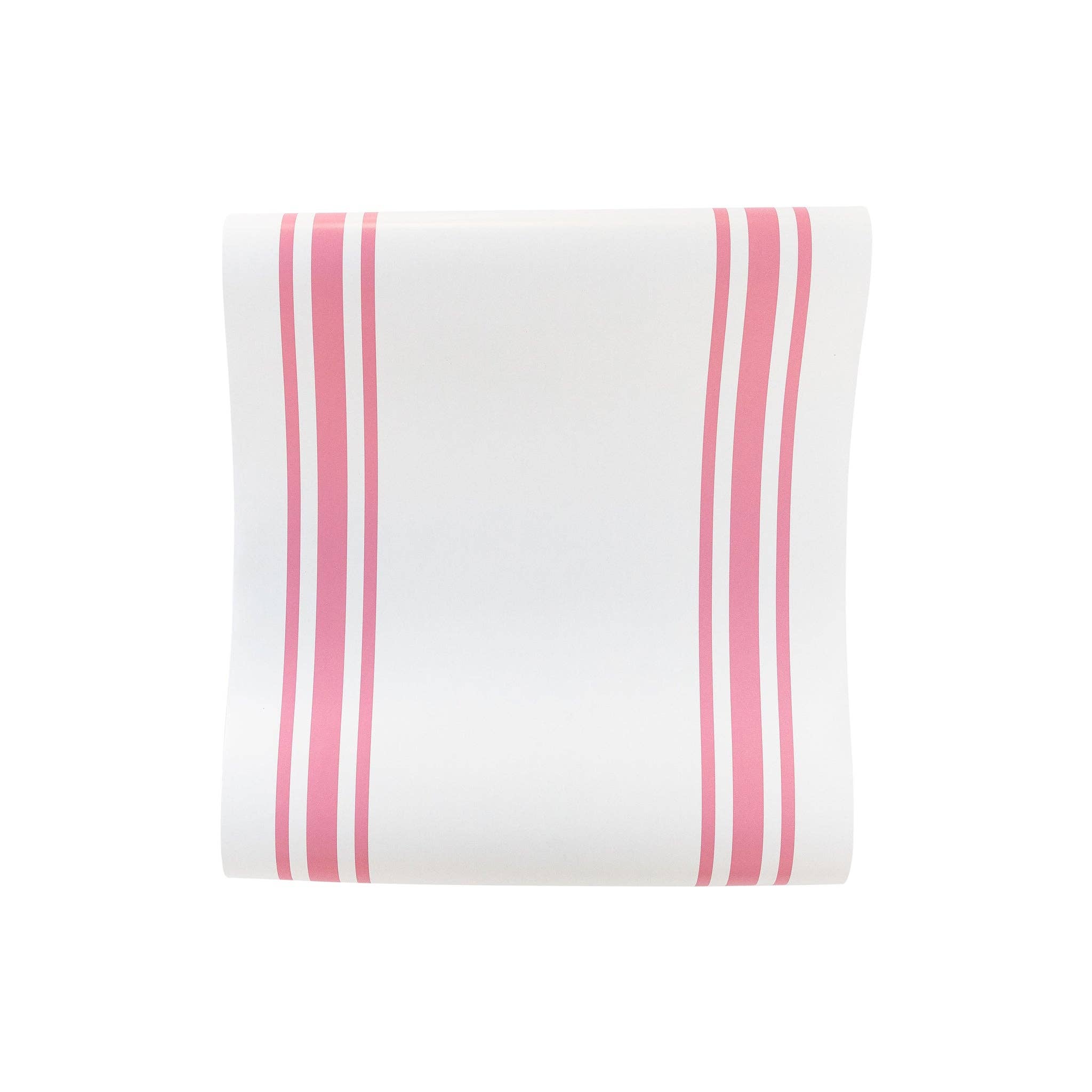 My Mind’s Eye - Wholesale Disposable Table Cover/Runner - PGB921 - Pink Striped Table Runner